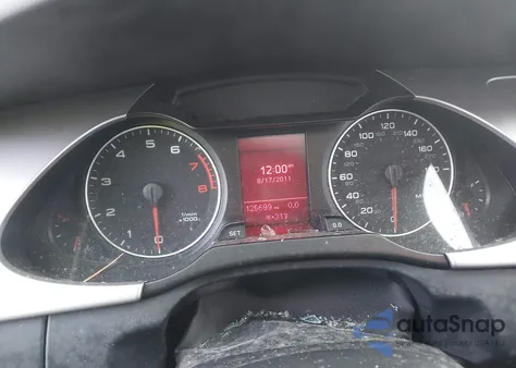 2012 Audi A4 2.0T Premium from USA, damaged, VIN WAUWFAFLXCA112896